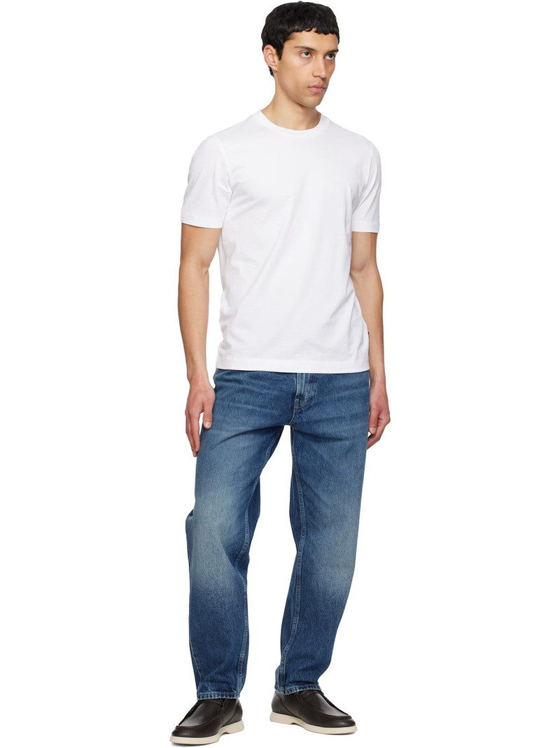 BOSS Brown Tumbled Leather Desert Boots outlook