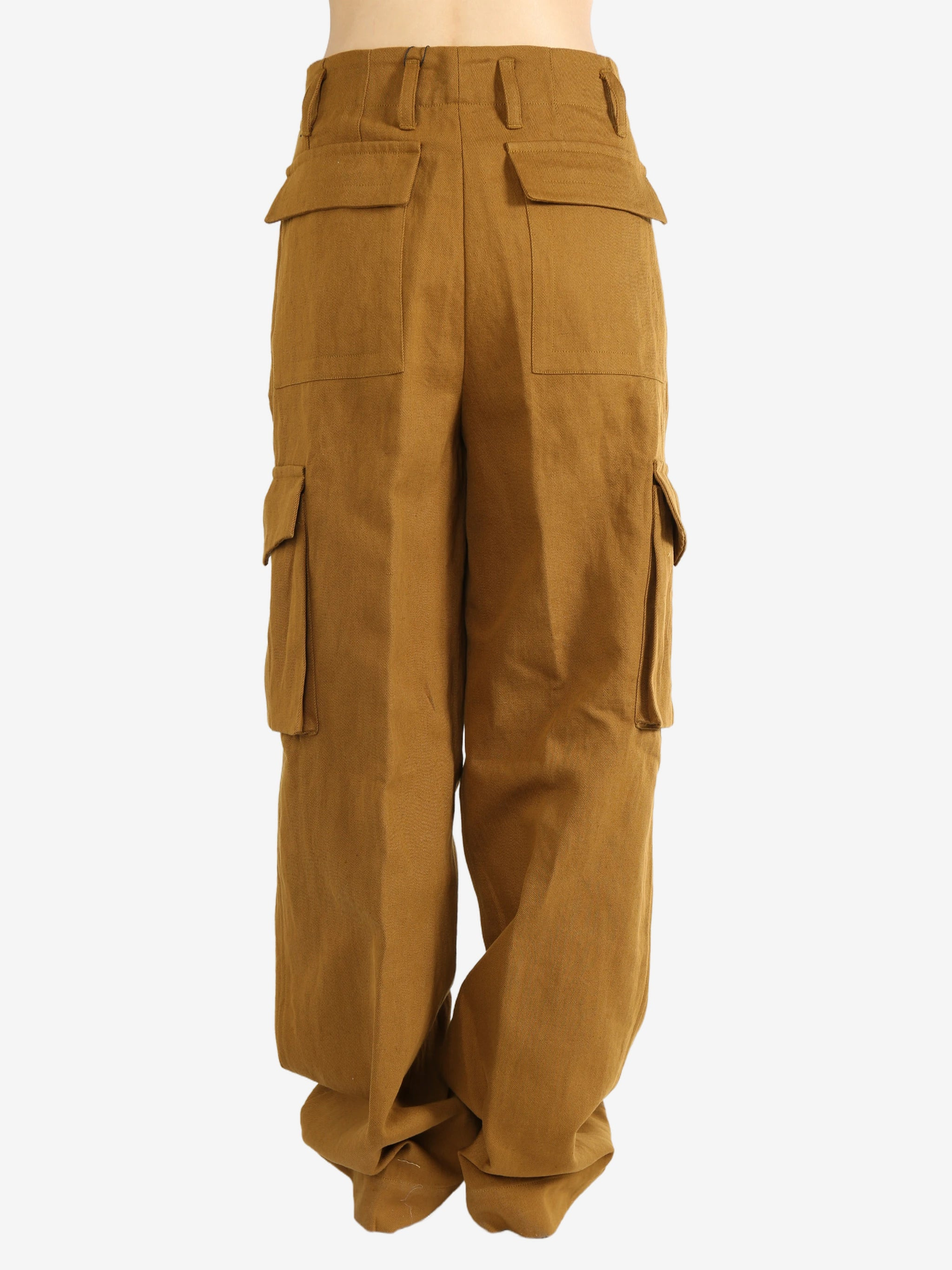 DRIES VAN NOTEN - Women Polkam Washed Cotton Pants - 3