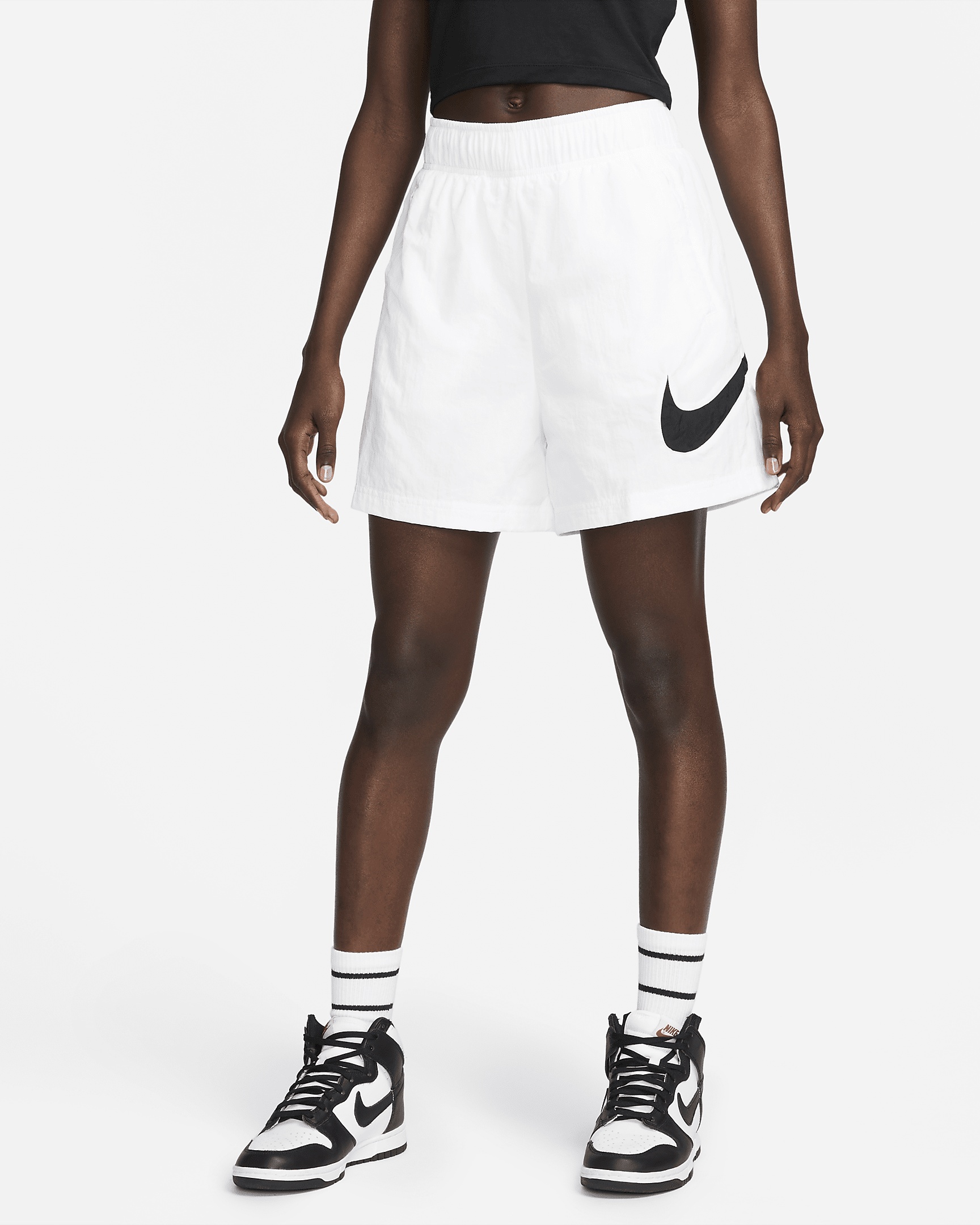 Women's Nike Sportswear Essential High-Rise Woven Shorts - 1
