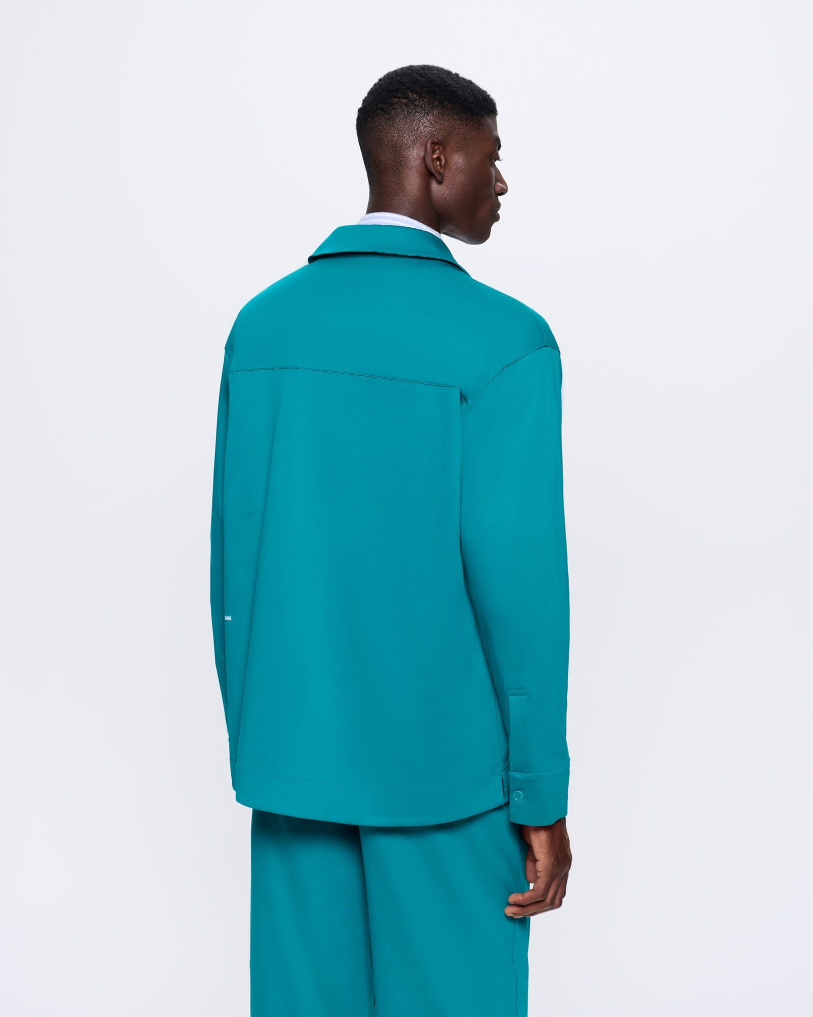 Mens Interlock Jacket - Malachite Green - 4