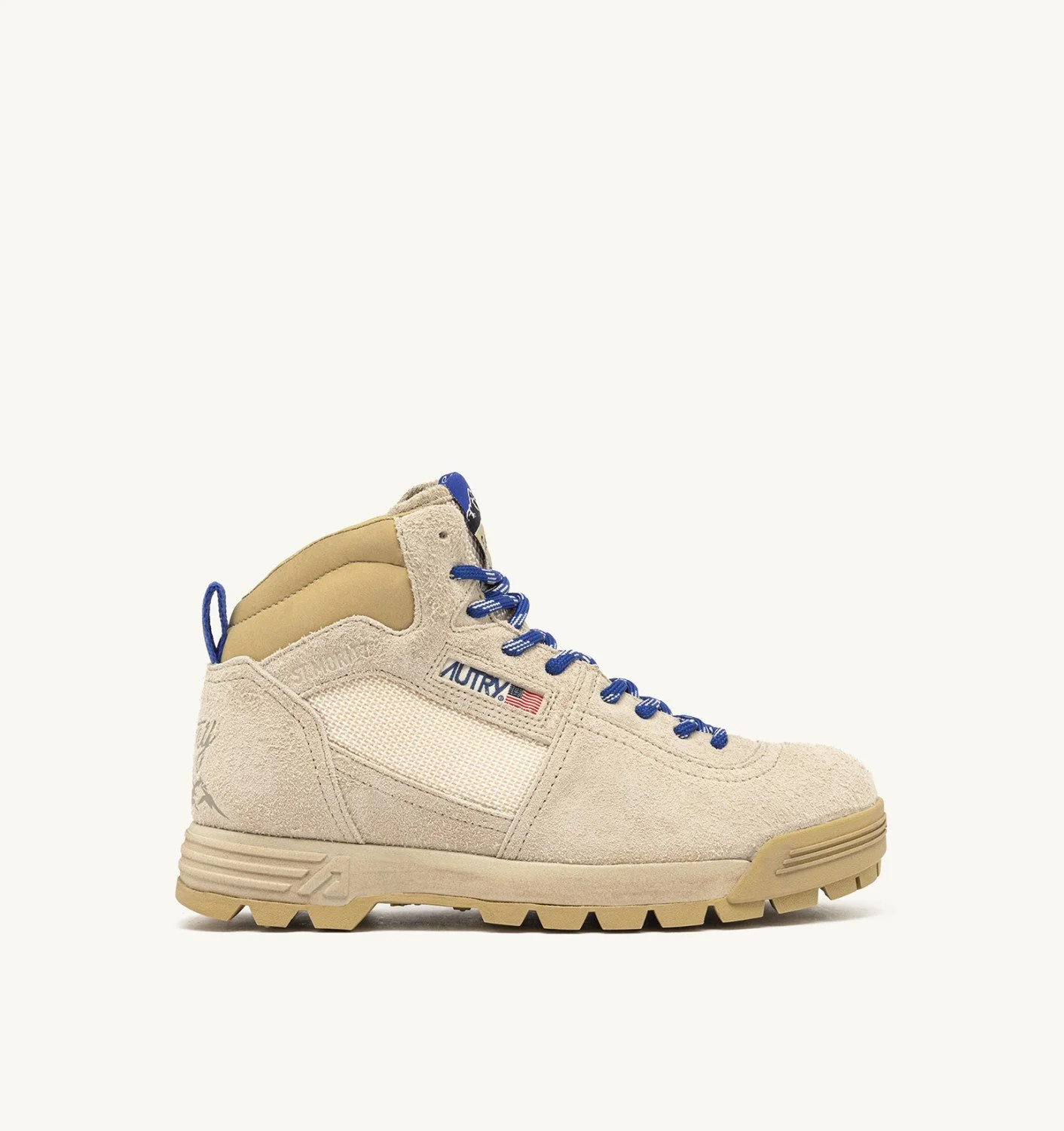 MALGA ST. MORITZ EN DAIM BEIGE - 1