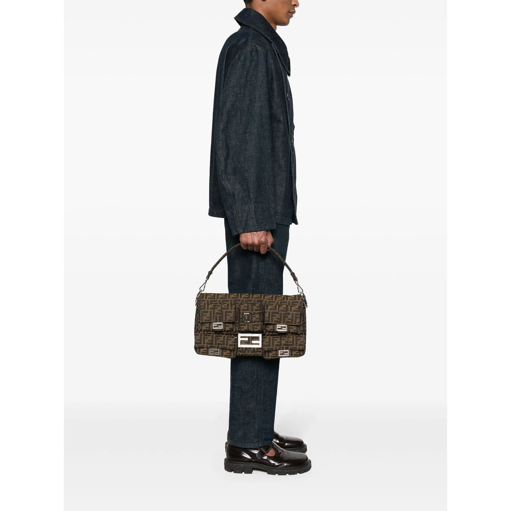 Fendi Brown Shoulder Bags Men - 5