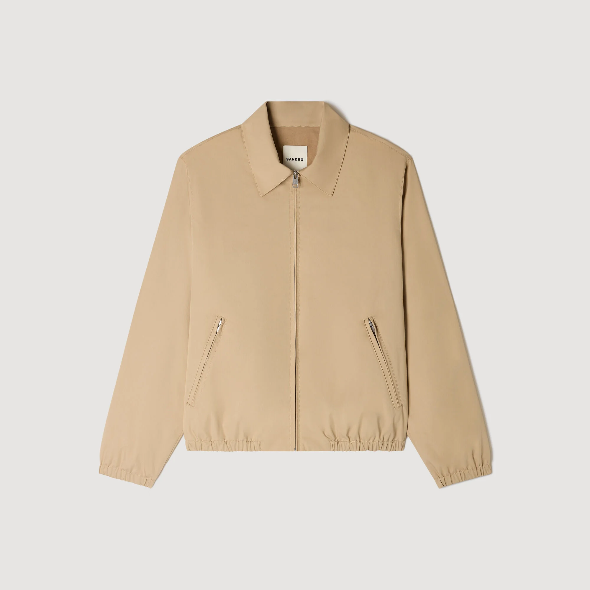 ZIP-UP COTTON JACKET - 1