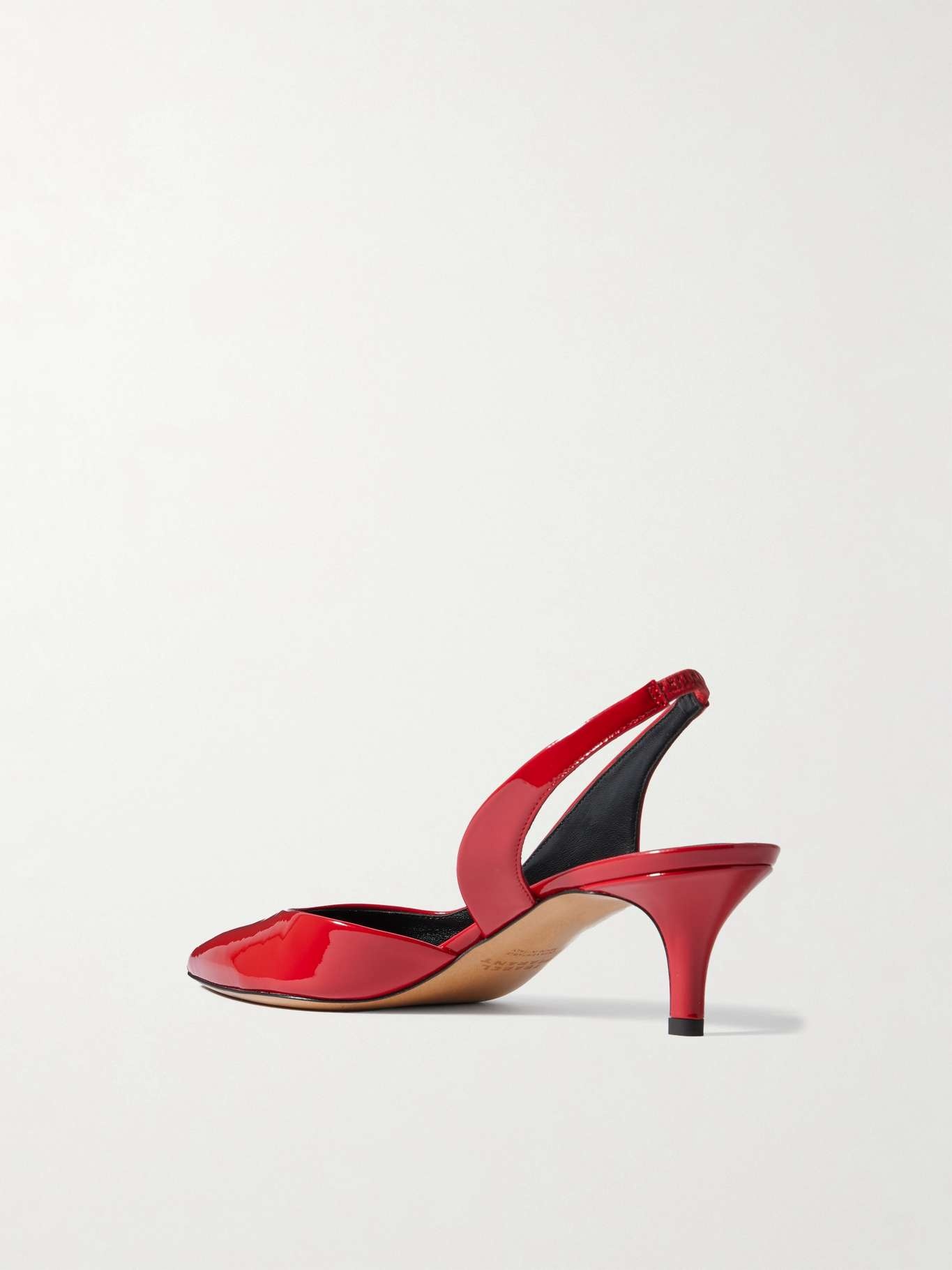 Padim patent-leather slingback pumps - 3