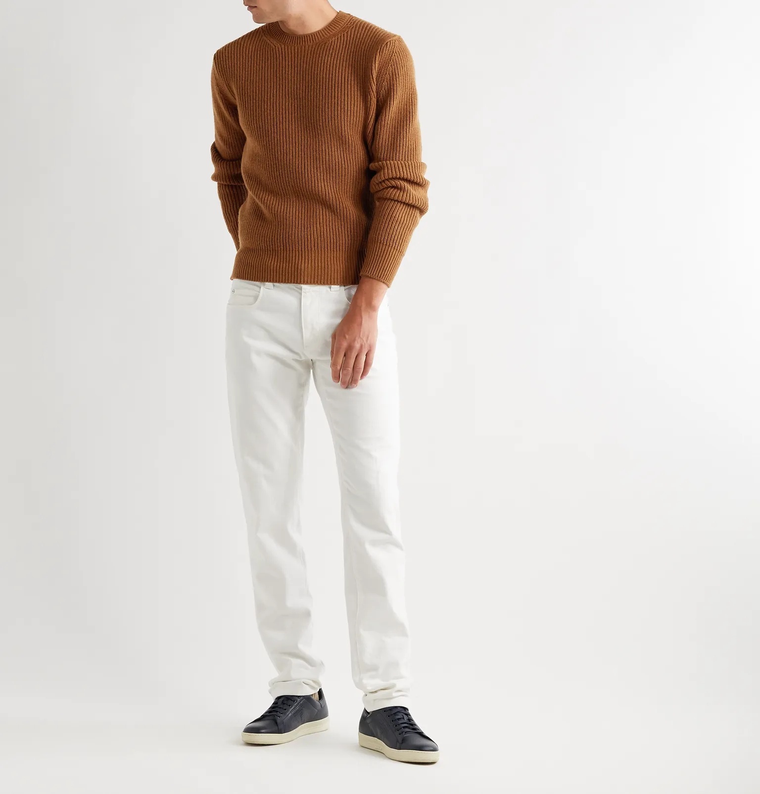 Ribbed Cashmere Sweater - 2