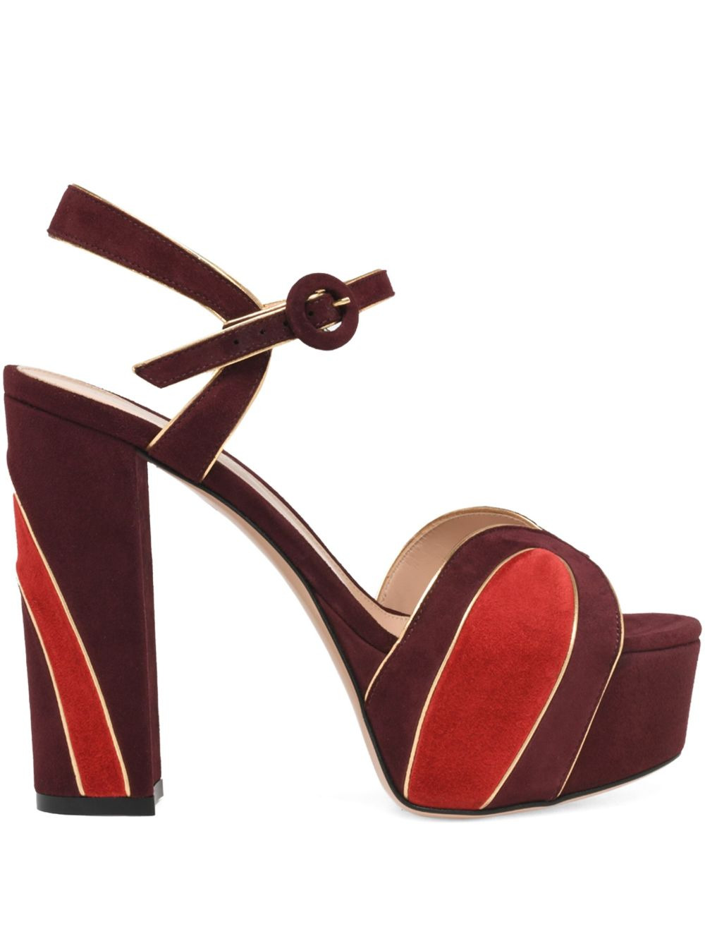125mm Tamara platform heeled sandals - 1