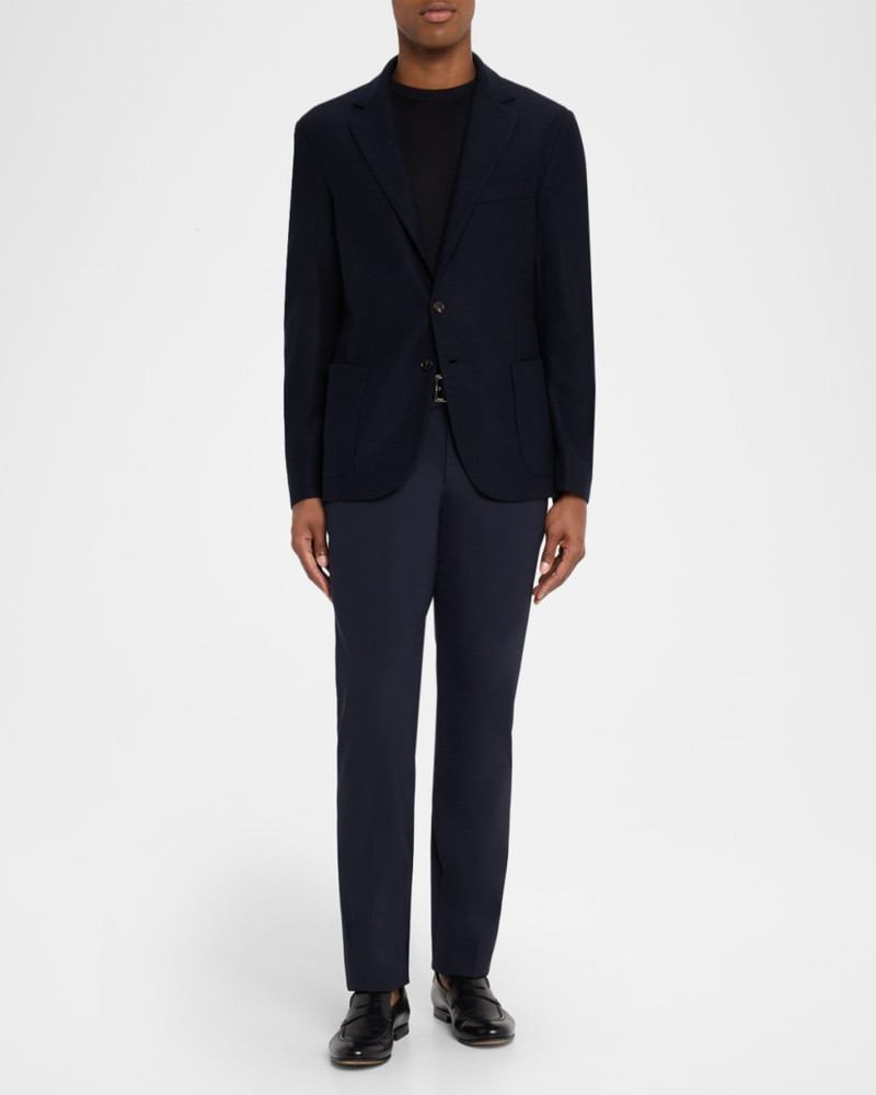 Loro Piana Men's Notched-Lapel Single-Breasted Sweater outlook
