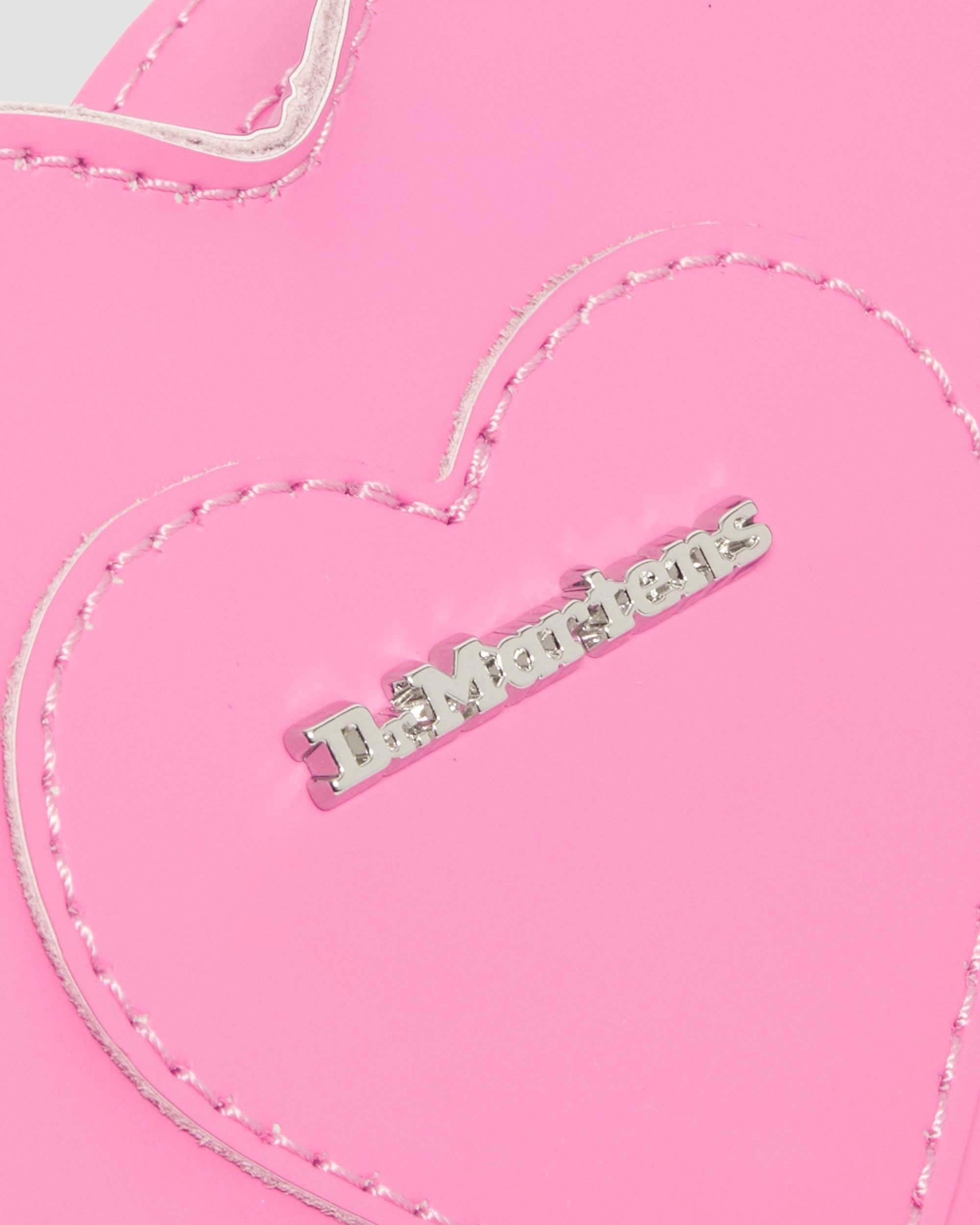 Mini Heart Shaped Leather Bag - 5