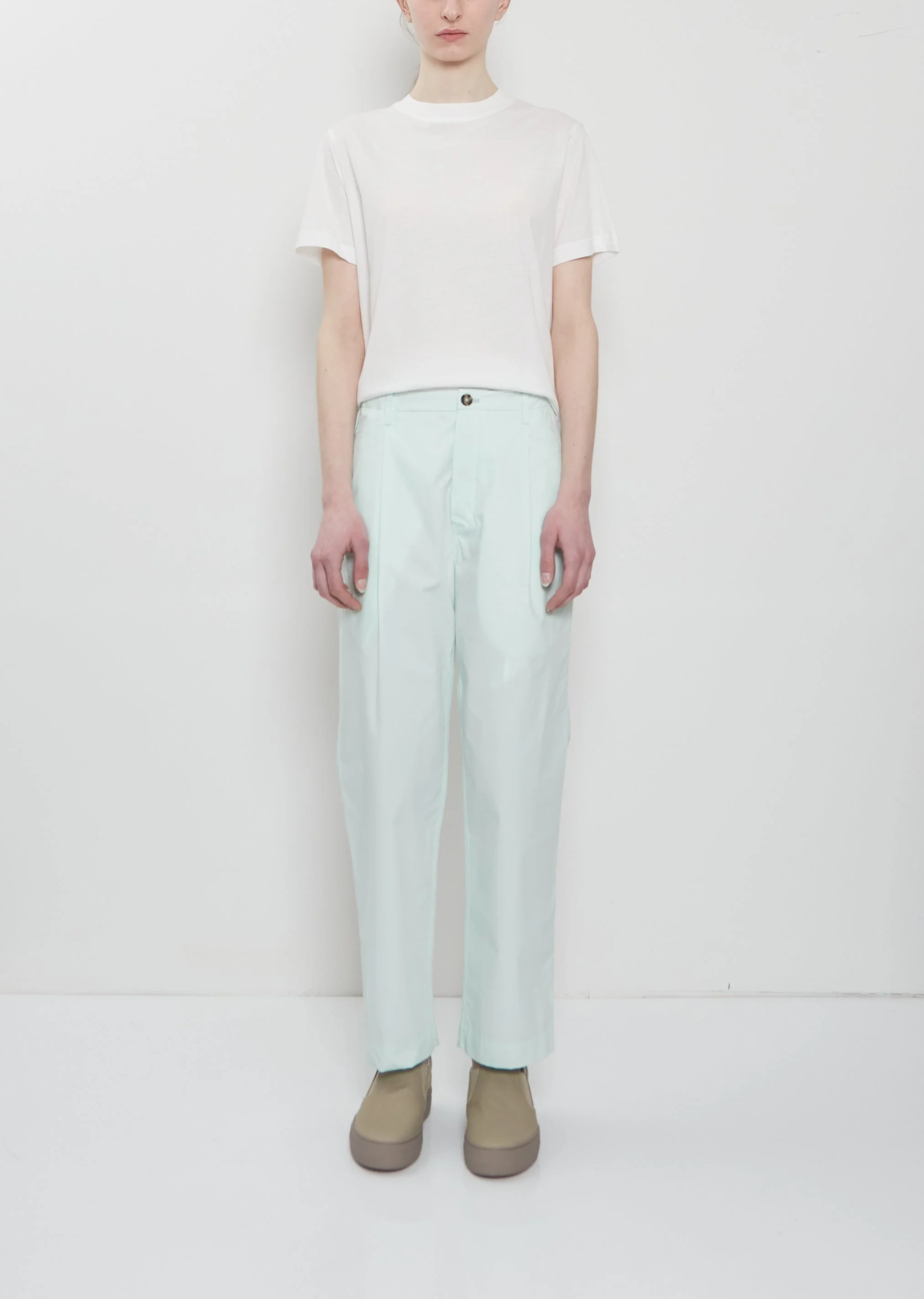 Pico Cotton Pant — Mint - 1