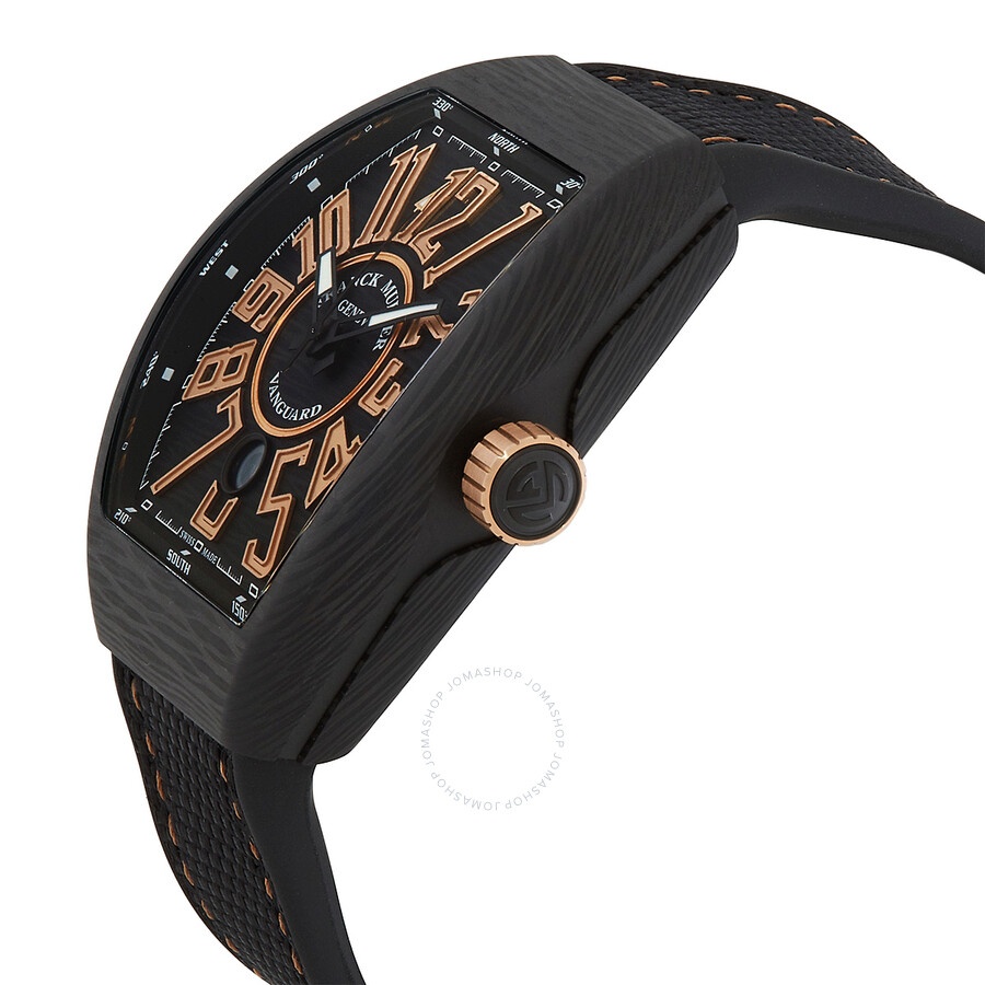 Franck Muller Vanguard Automatic Black Dial Men's Watch V45SCDTCARBONNR(CAR5N5N) - 2