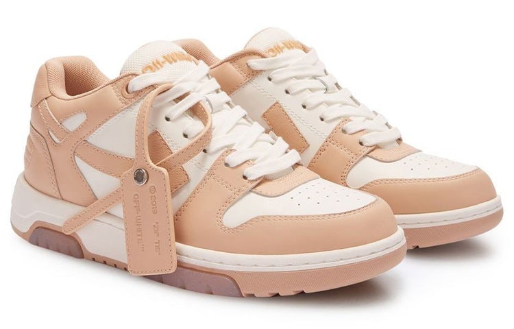 (WMNS) Off-White Out Of Office Low-Top Sneaker 'Tan White' OWIA259F22LEA0010134 - 2