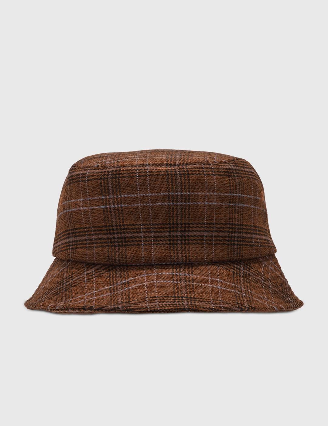 Big Logo Plaid Bucket Hat - 4