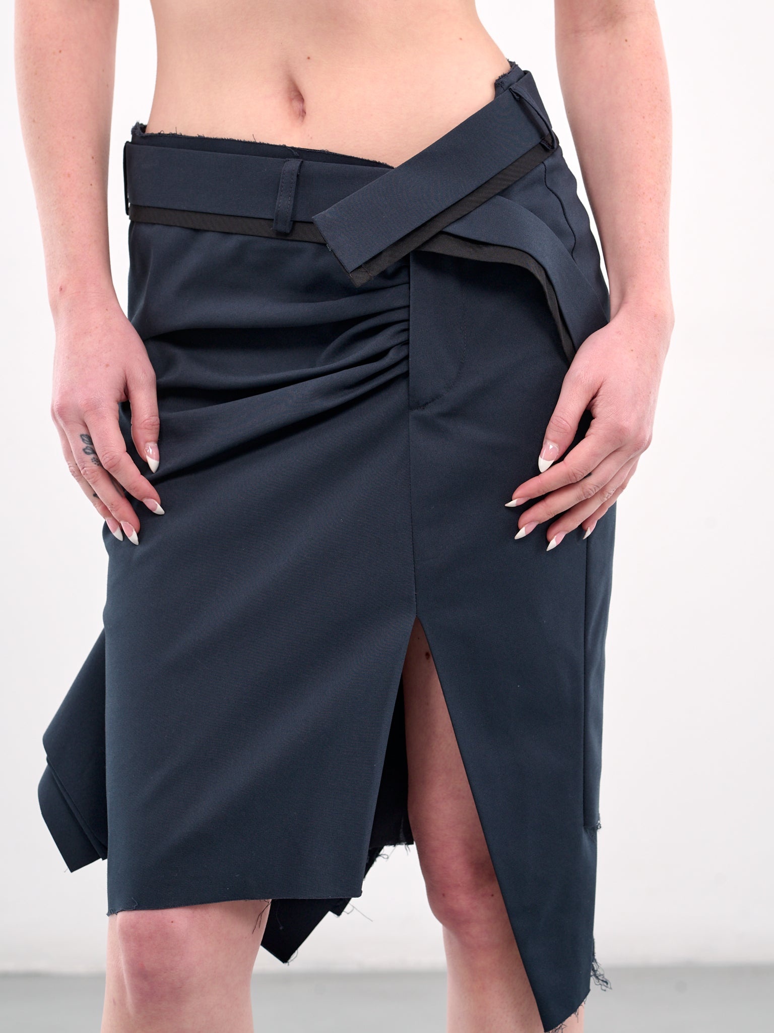 Deconstructed Mini Skirt - 5