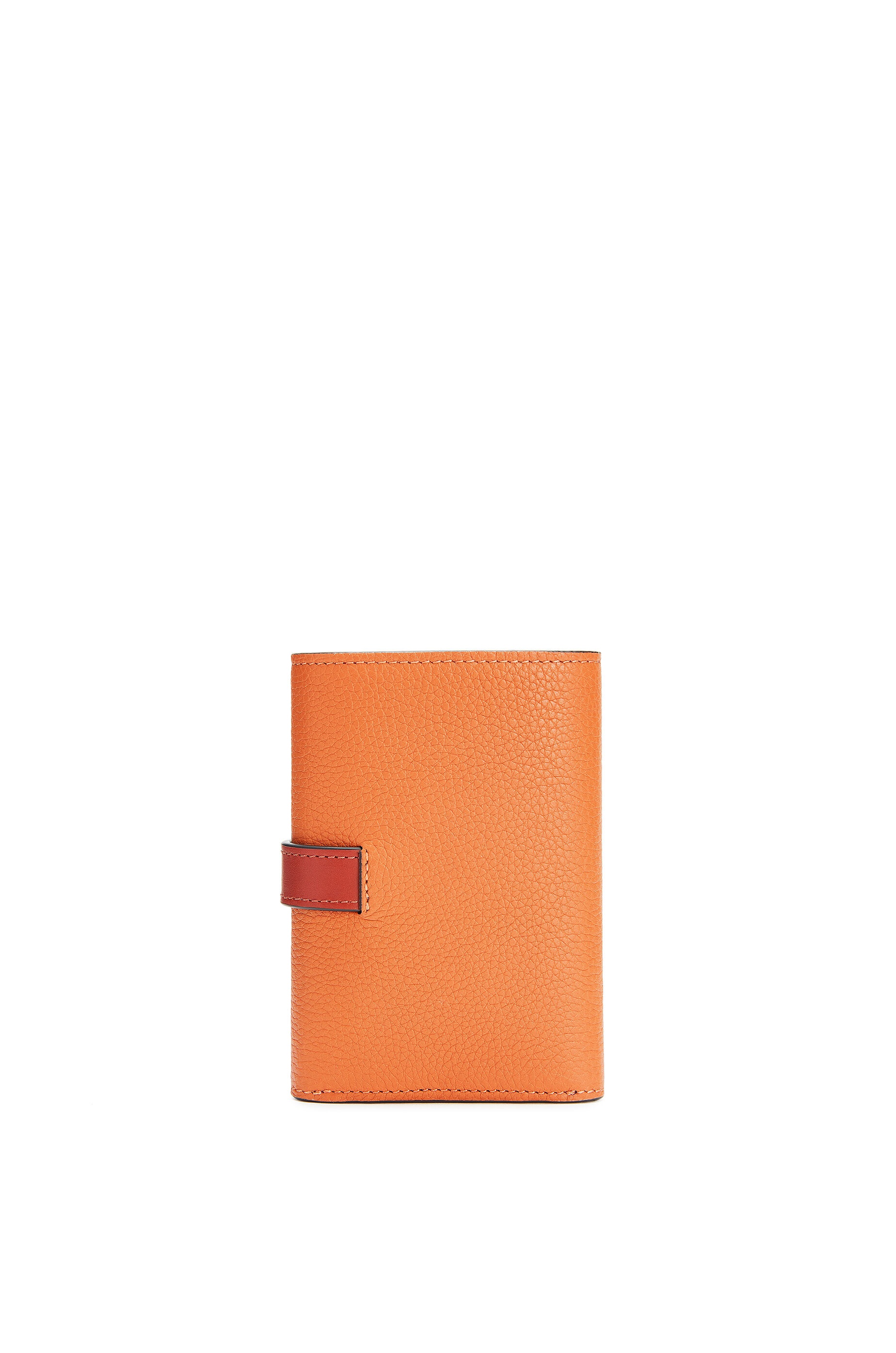 Small vertical wallet in soft grained calfskin - 3