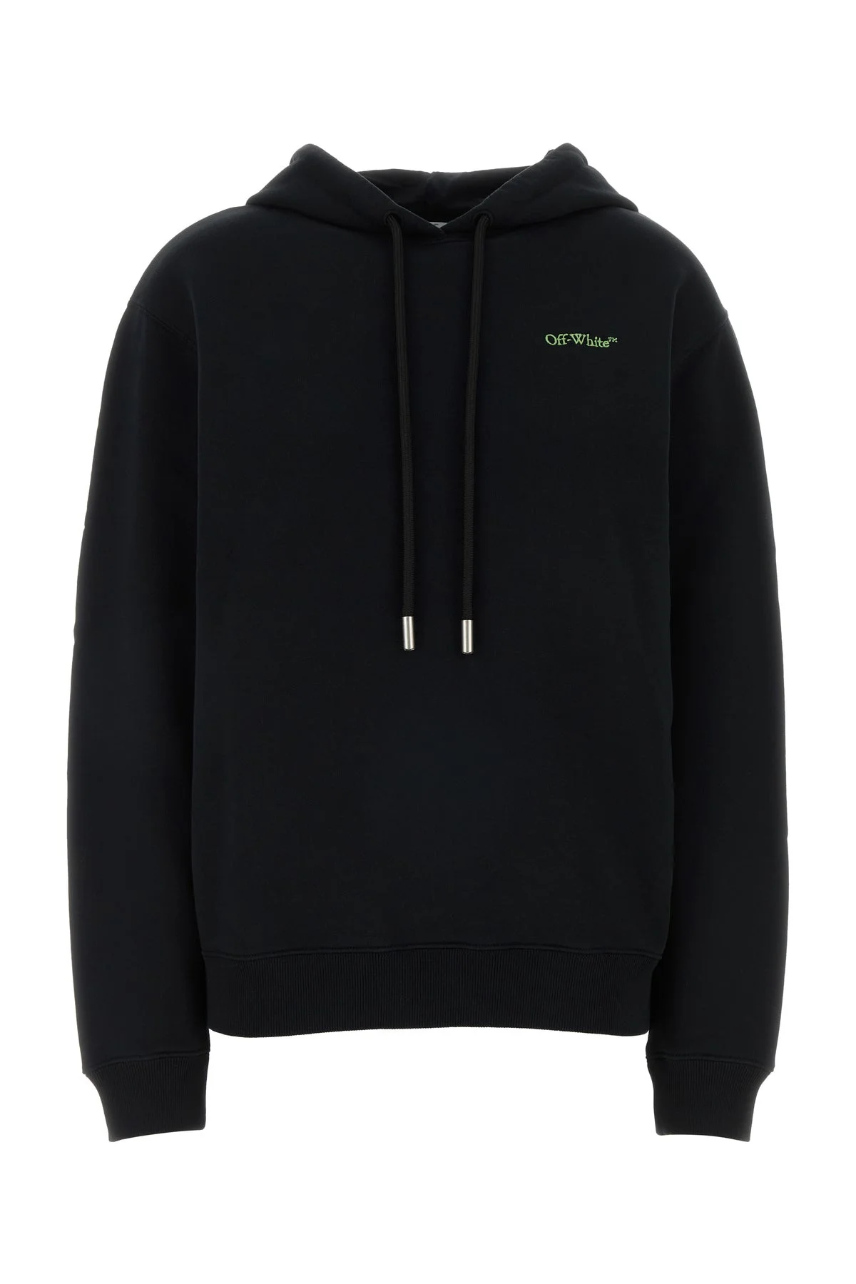 Black cotton sweatshirt - 1