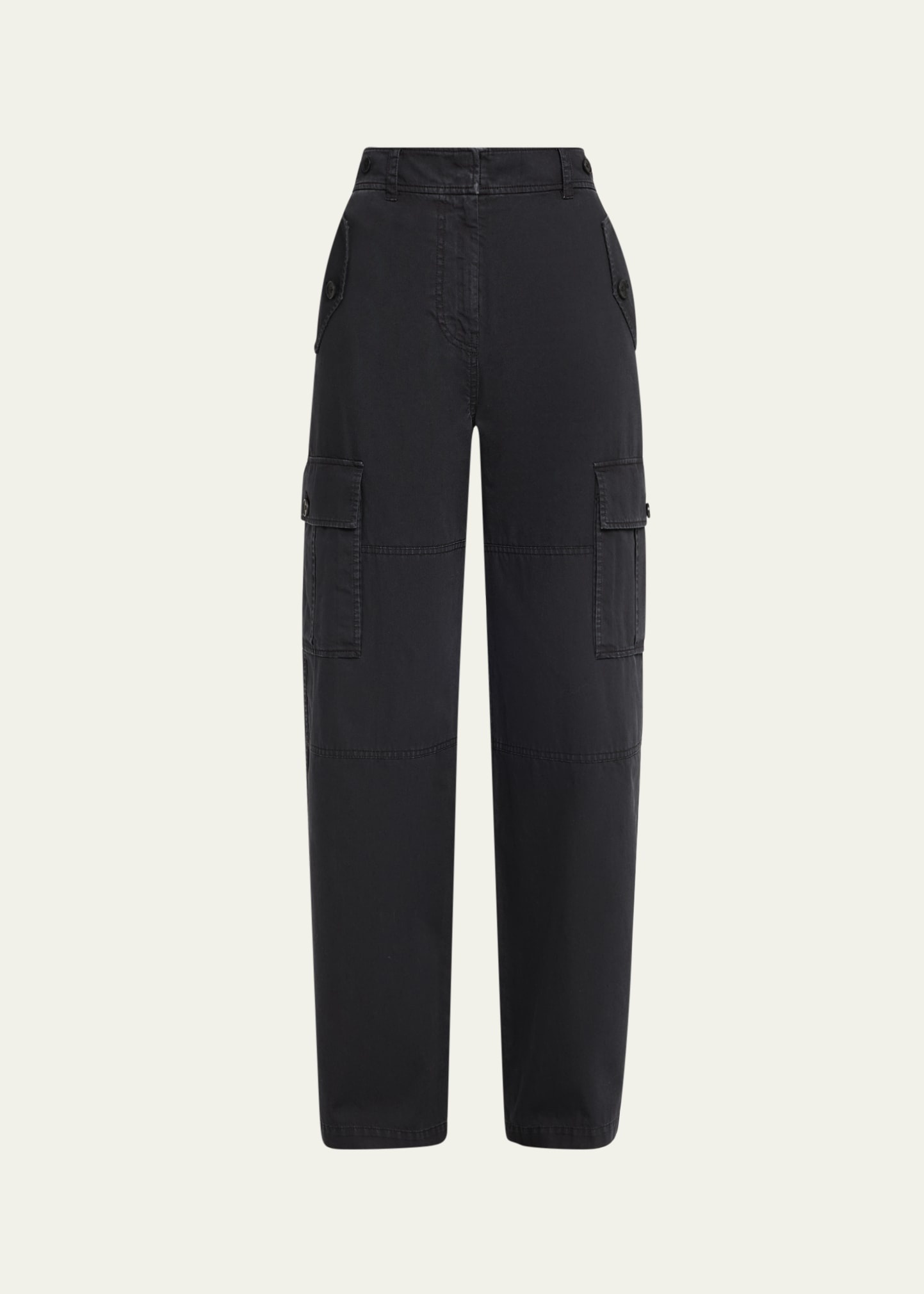 Aiden Mid-Rise Cargo Pants - 1
