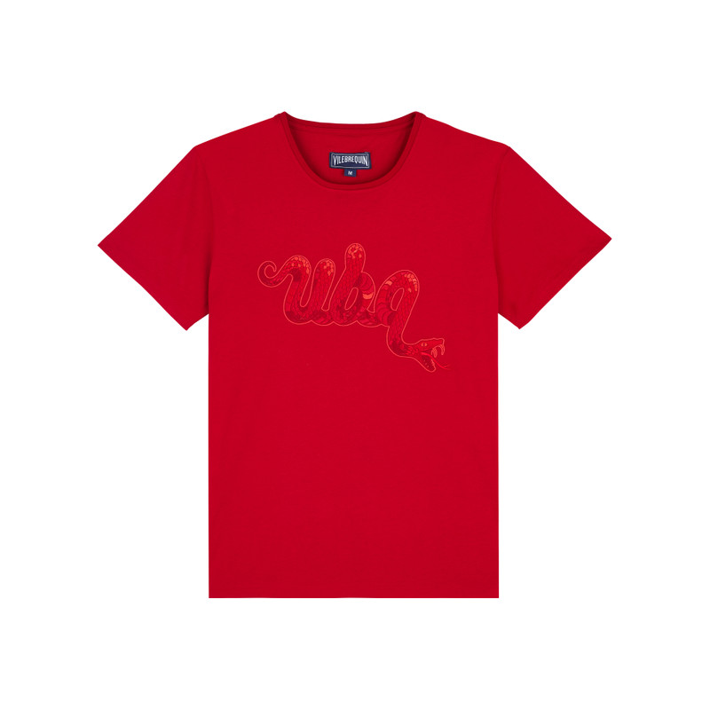 Men Organic Cotton T-shirt The Year Of The Snake 1