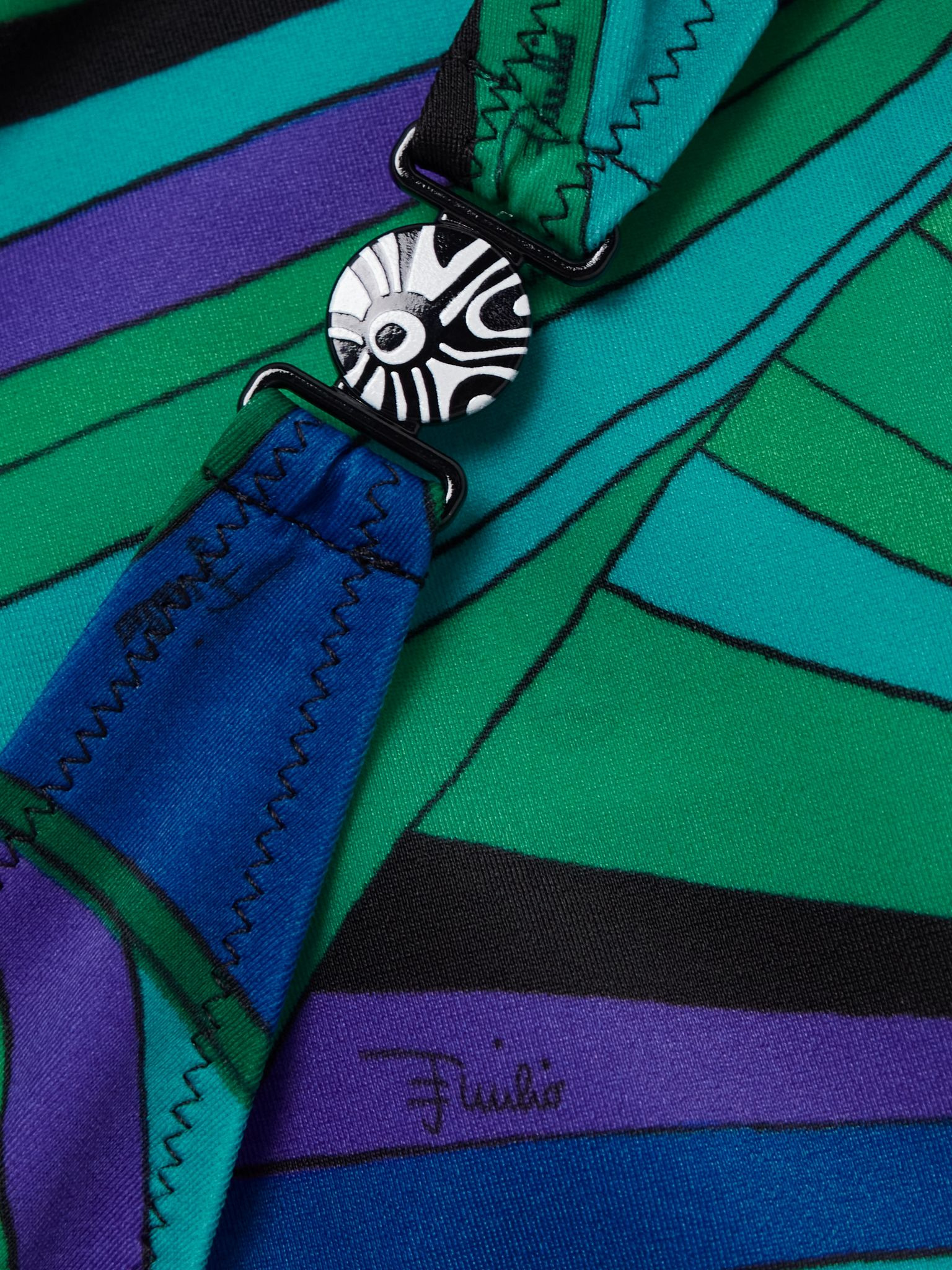 Iride Baby printed bikini briefs Blue - 5