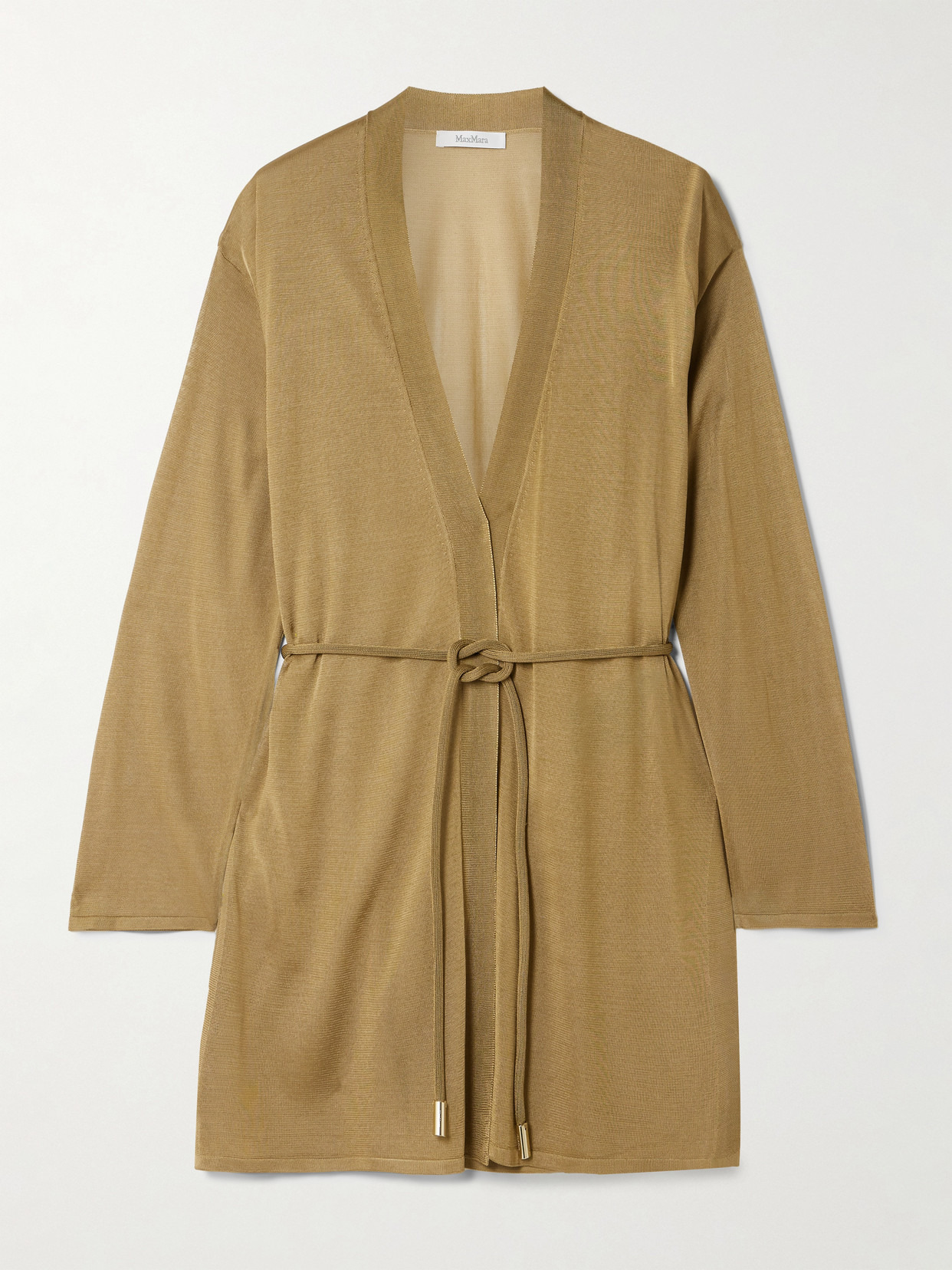 Danza Belted Knitted Cardigan - 1