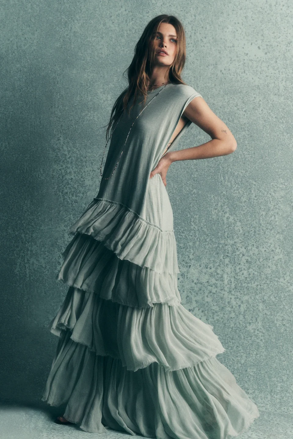 Coastal Winds Maxi Dress - 1
