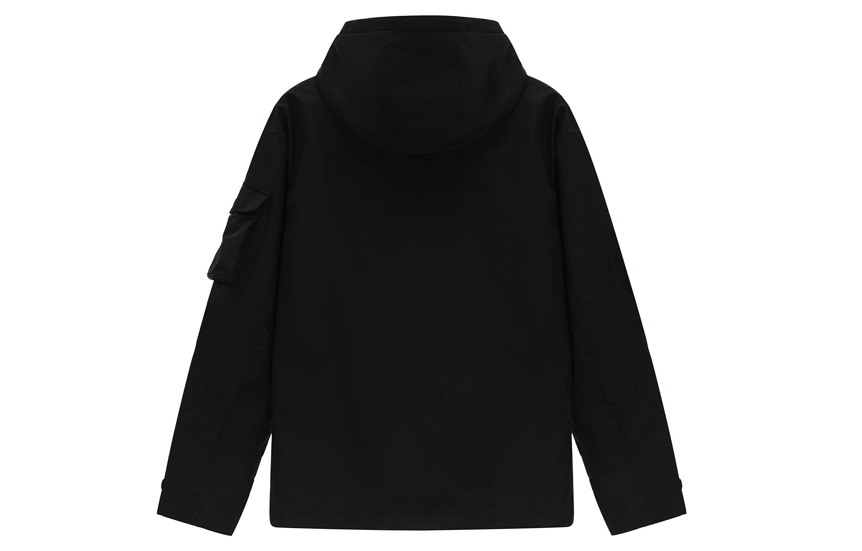 New Balance Logo Sportswear Hooded Jacket 'Black' AMJ31320-BK - 2