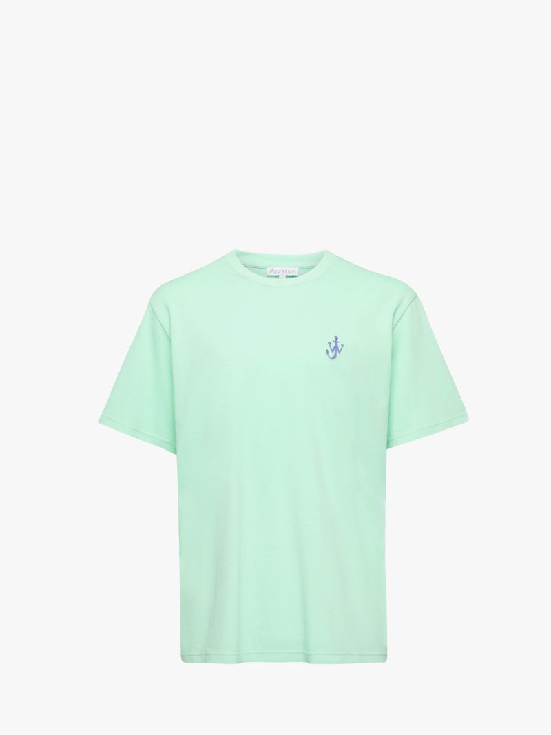 T-SHIRT WITH ANCHOR EMBROIDERY - 1
