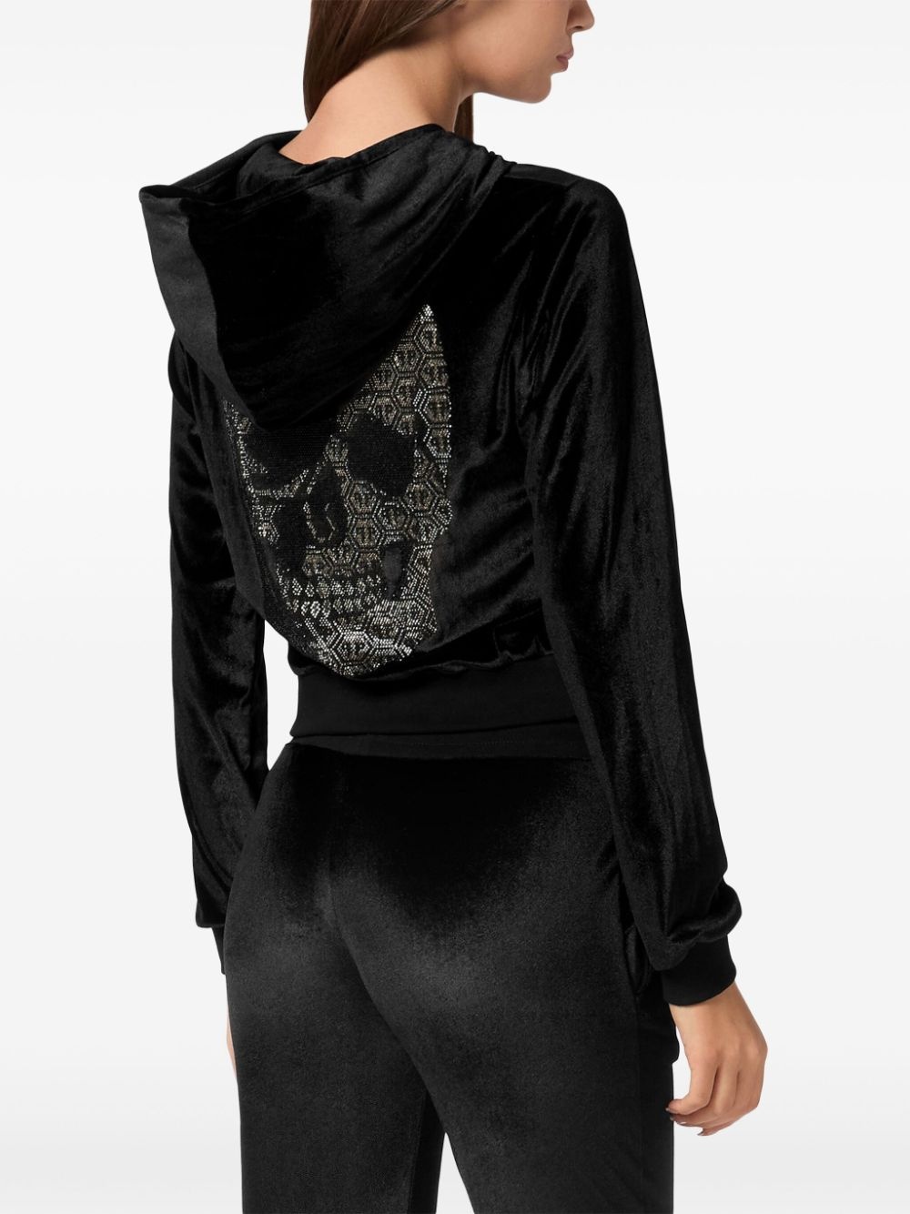 Strass Skull hoodie - 4