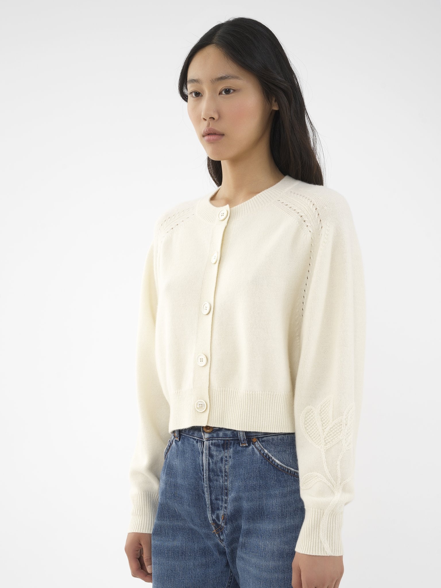SHORT BOXY CARDIGAN - 4