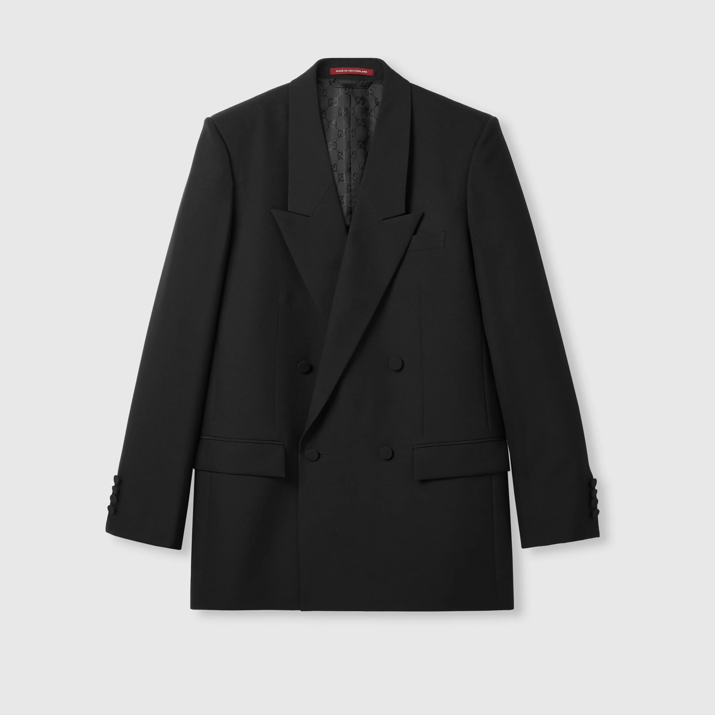 Double-breast technical panama jacket - 1