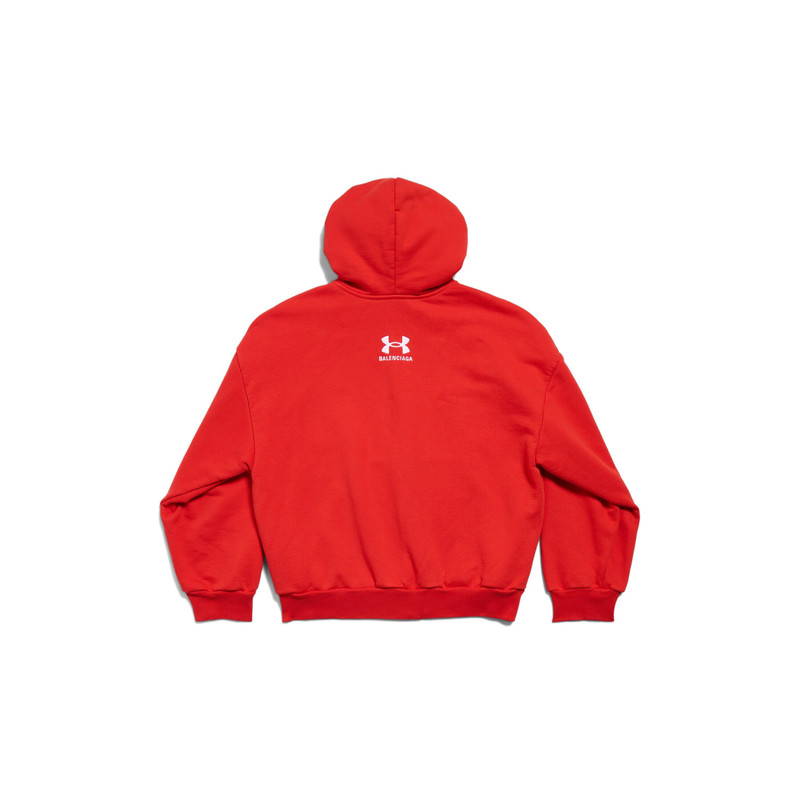 BALENCIAGA Balenciaga x Under Armour Zip-Up Hoodie 'Red White' 803264TRVB86540 outlook