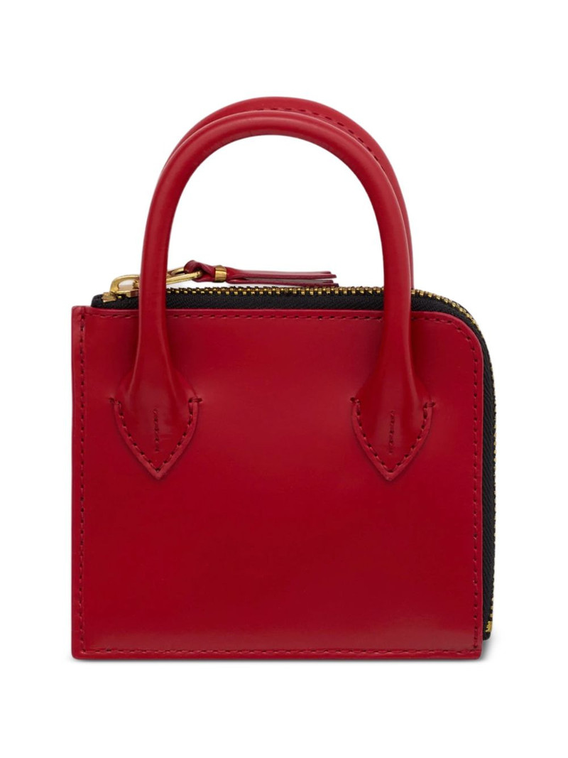 top handle zip wallet 1
