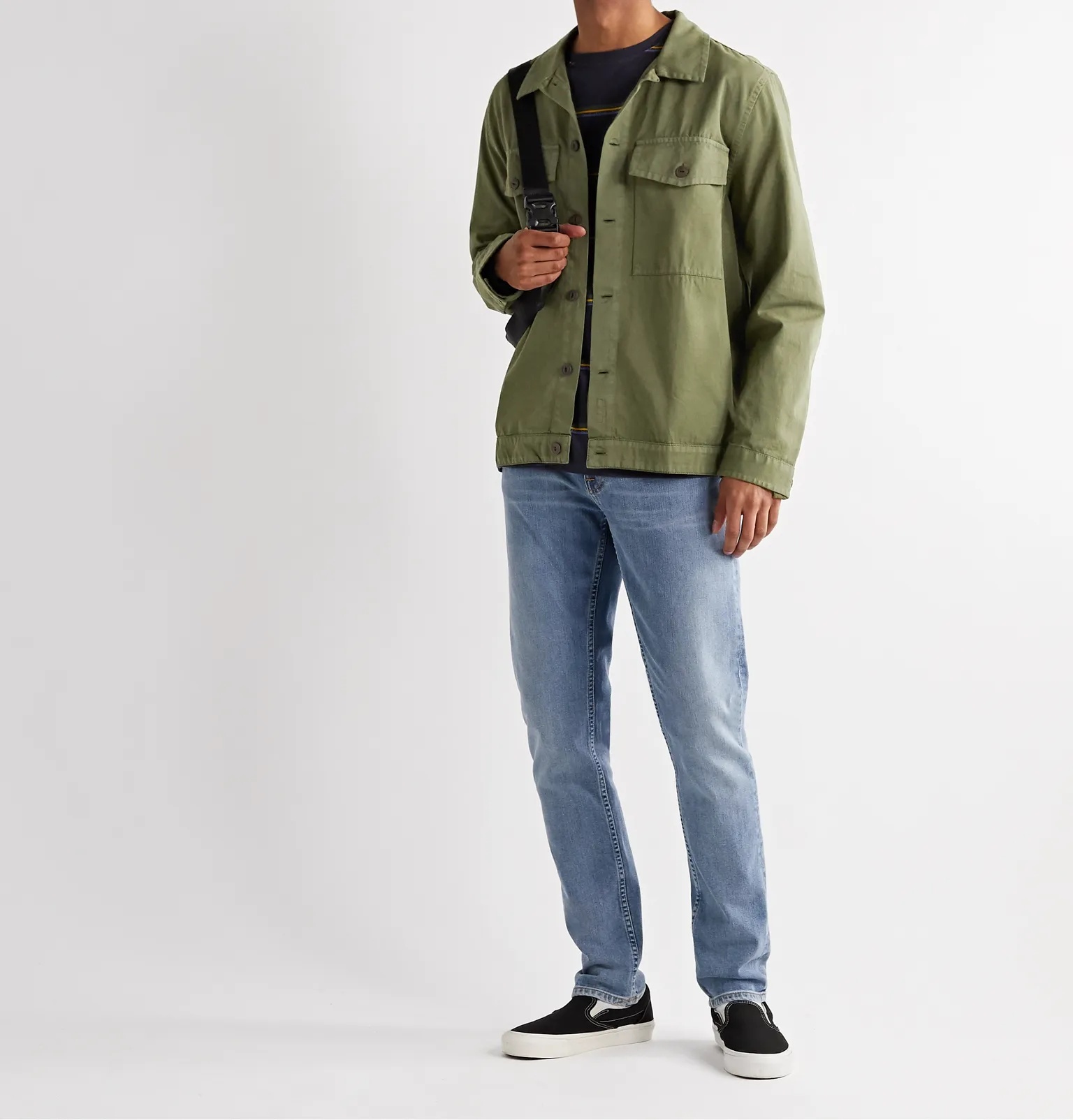 Colin Cotton-Twill Overshirt - 2