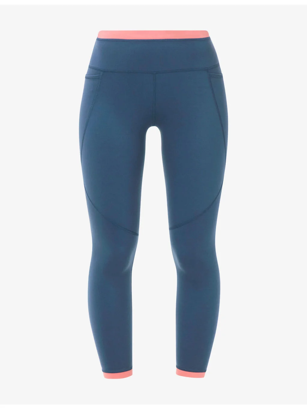 Power 7/8 Colour-Block Stretch-Woven Gym Leggings - 1
