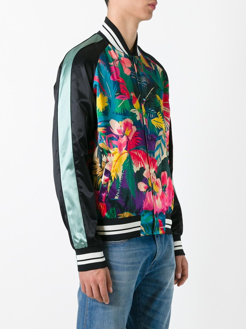 tropical print bomber jacket 3