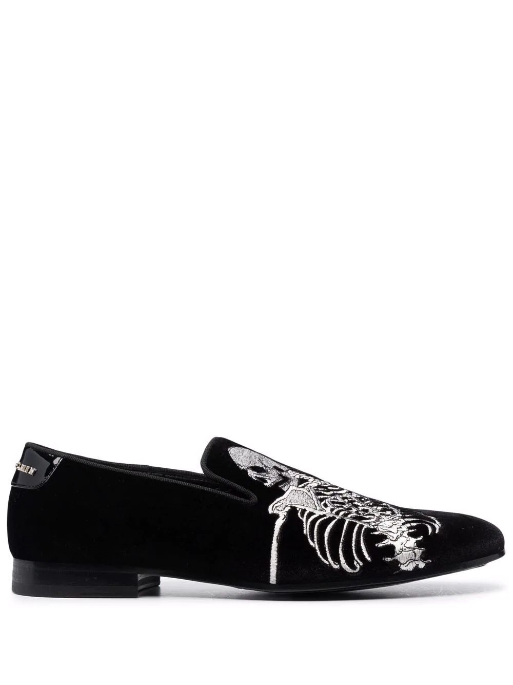 Skeleton slip-on loafers - 1