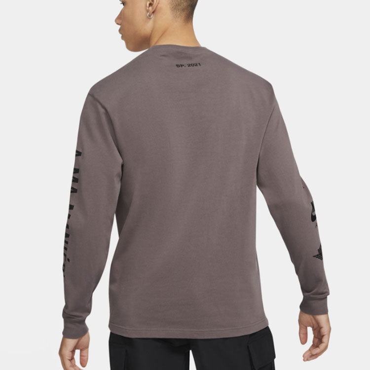 Air Jordan x A Ma Maniere Long Sleeves T-Shirt 'Purple' CV3448-281 - 4