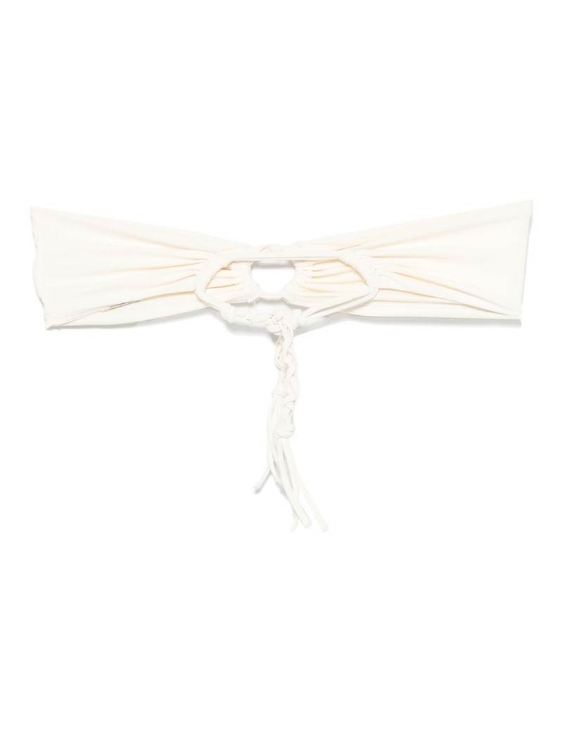 Jil Sander + bandeau bikini top outlook