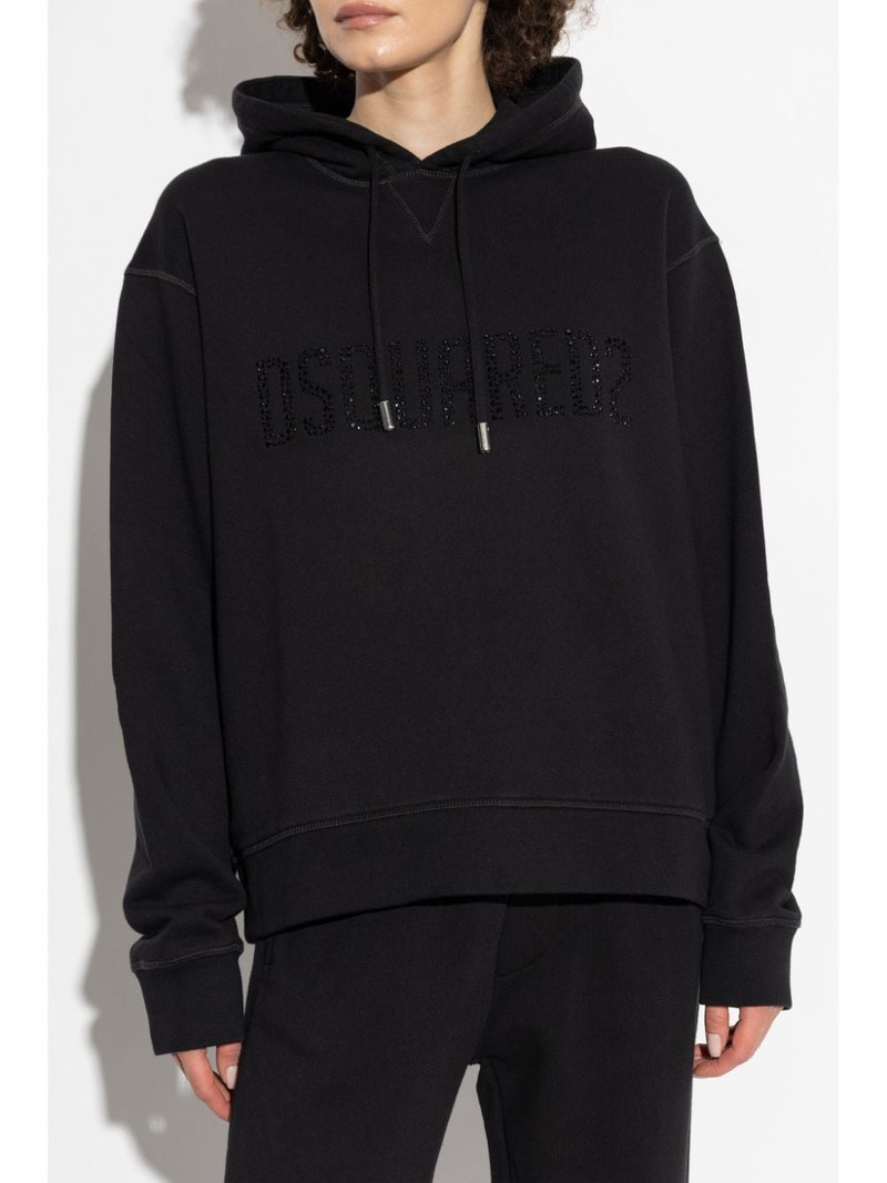 brushed-finish hoodie 3