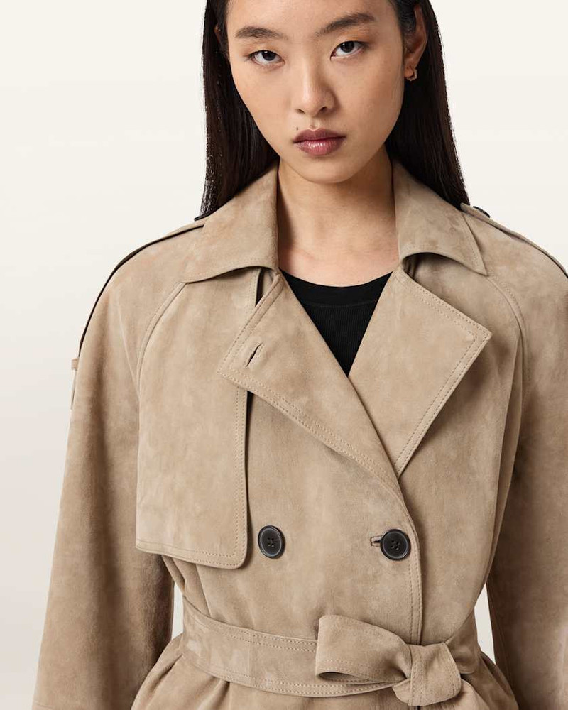 REED SUEDE TRENCH COAT 4