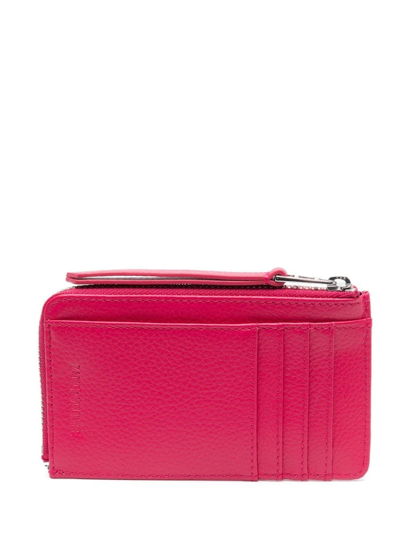 Zadig & Voltaire logo-plaque leather wallet outlook