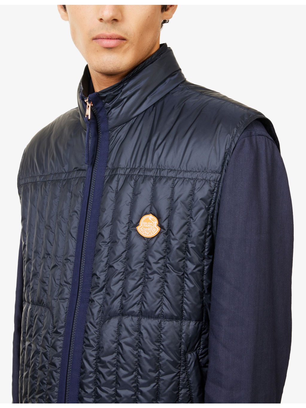 Moncler x Gilga Farm By Donald Glover Tangerine Down Vest - 5