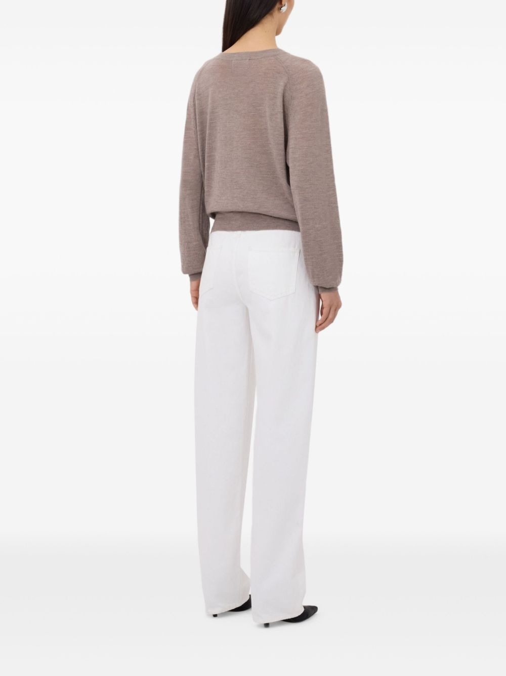 crew-neck cashmere sweater - 4