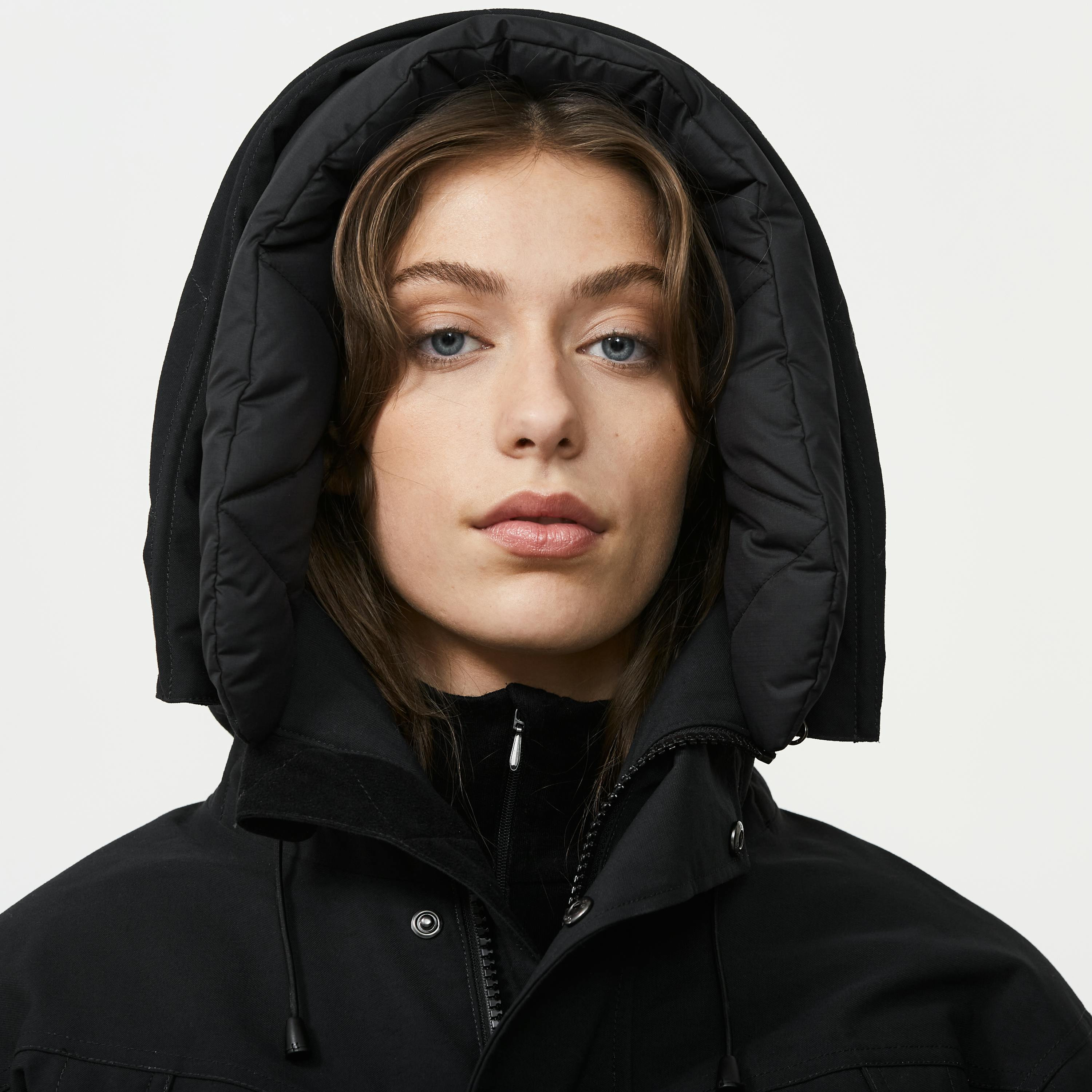 Jökla Arctic professional down parka with hood trim - 4
