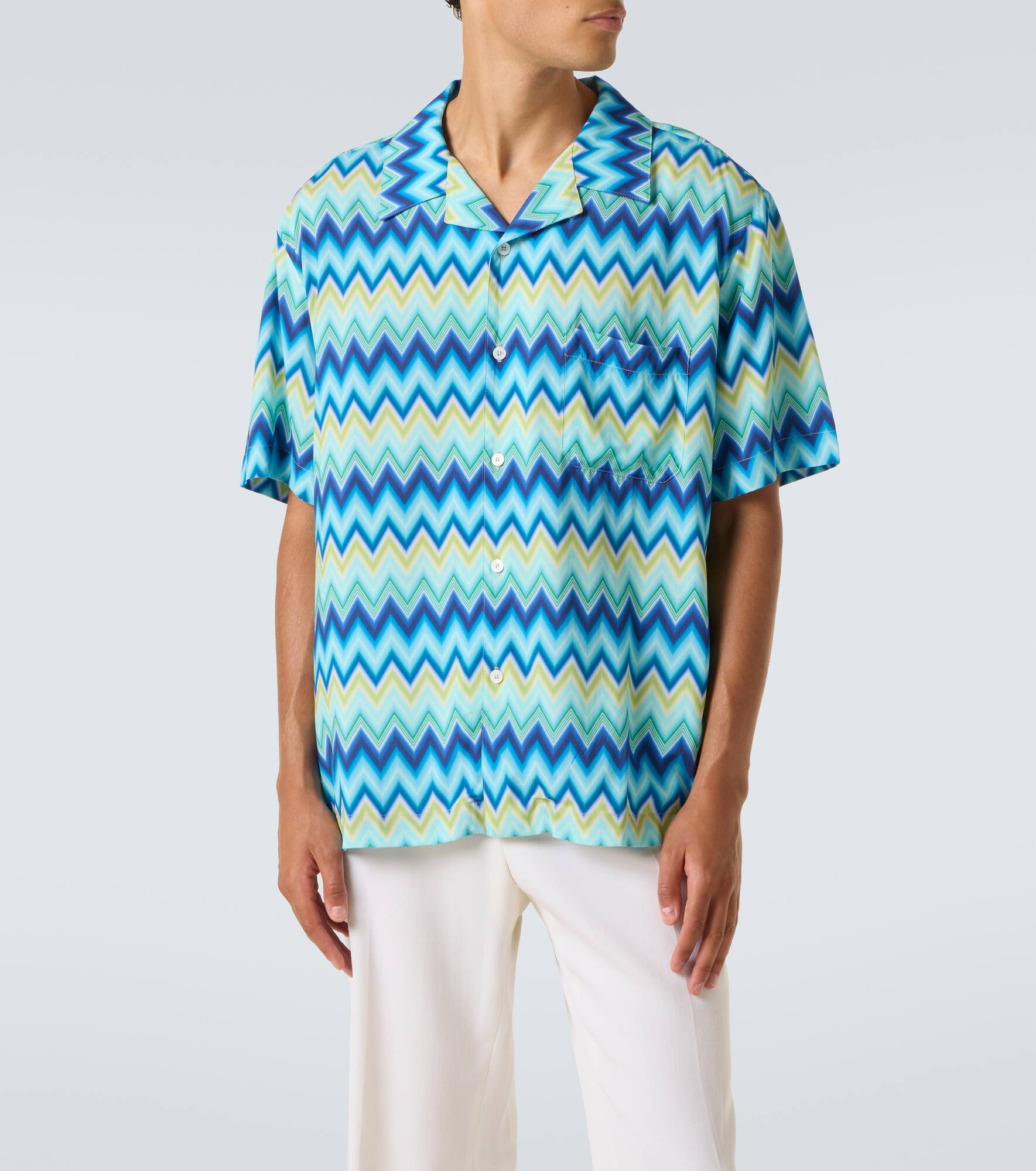 Zigzag bowling shirt - 3