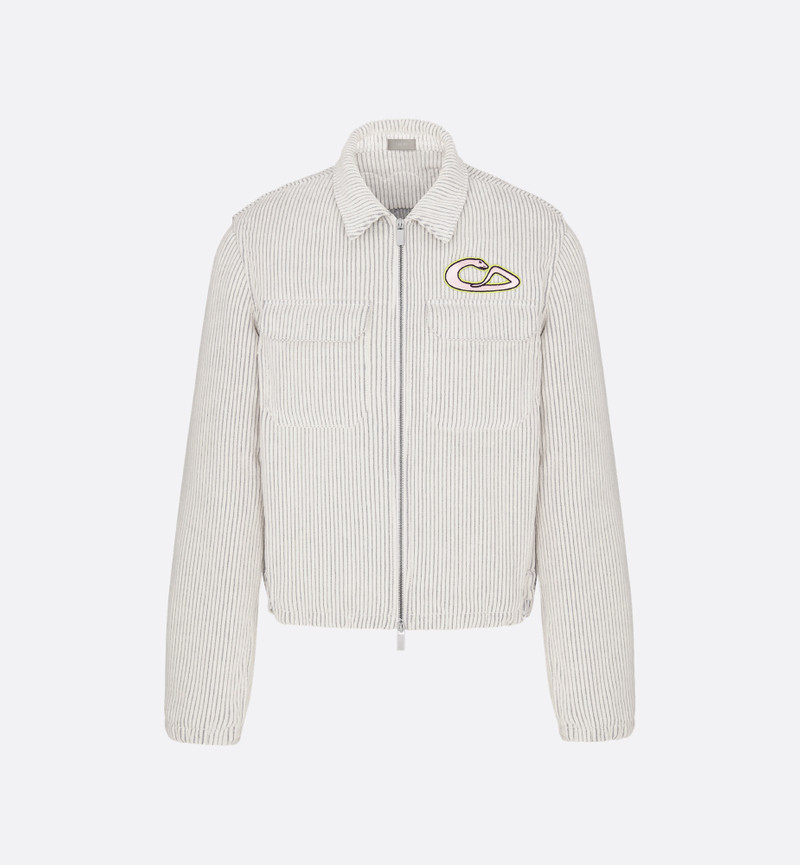 DIOR AND KAWS Zipped Blouson Jacket 1