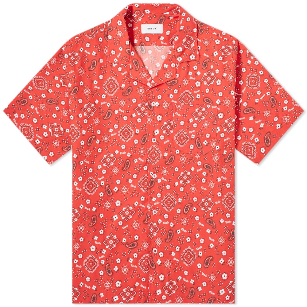 Rhude Bandana Hawaiian Shirt - 1