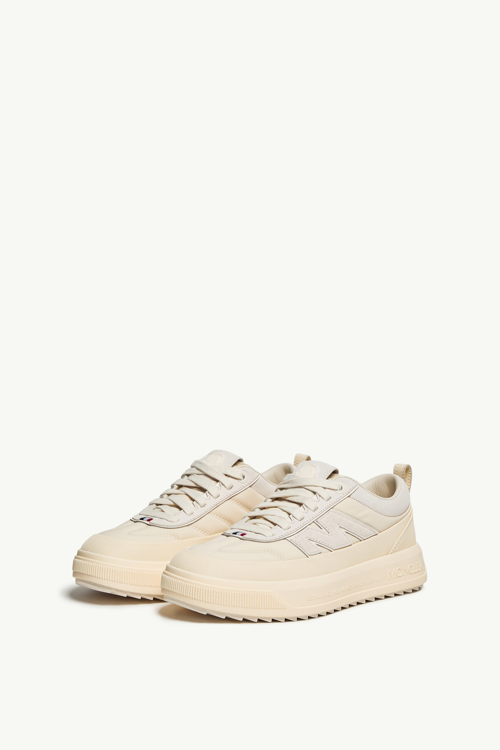 Moncler Altive Nubuck & Suede Sneakers - 4