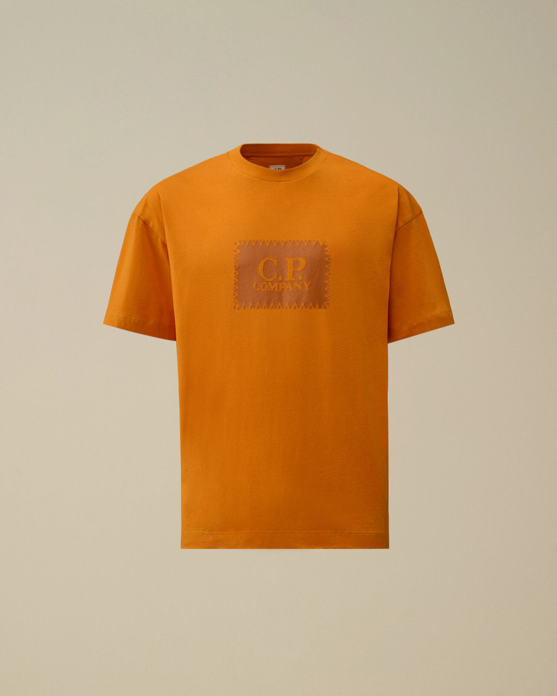 Jersey 30/1 Short Sleeve Logo Label T-Shirt 1