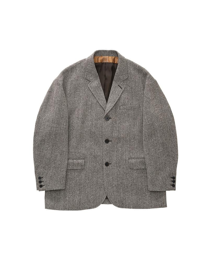 BOWEN BLAZER (DONEGAL TWEED) BROWN 1
