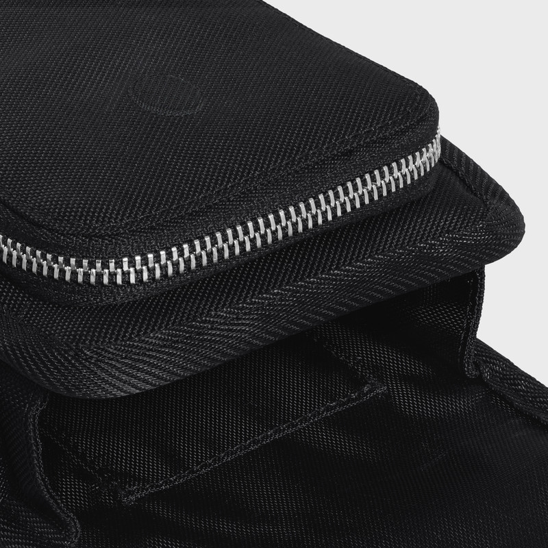 trekking phone pouch in nylon with celine print 5